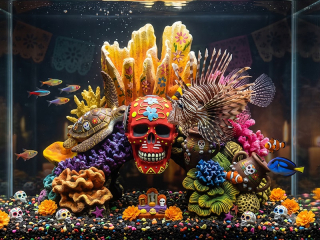 Neue Kategorie bei petkomfort.de: Über 100 Aquarium Deko-Artikel von Aqua Della