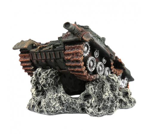 Aqua Della Aquariendekoration - Panzer - S - 16x10,5x10,3 cm