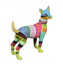Aqua Della Aquariendekoration - Dia de los Muertos Hund
