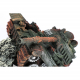 Aqua Della Aquariendekoration - Panzer - S - 16x10,5x10,3 cm