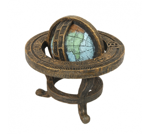 Aqua Della Aquariendekoration - Steampunk Globus