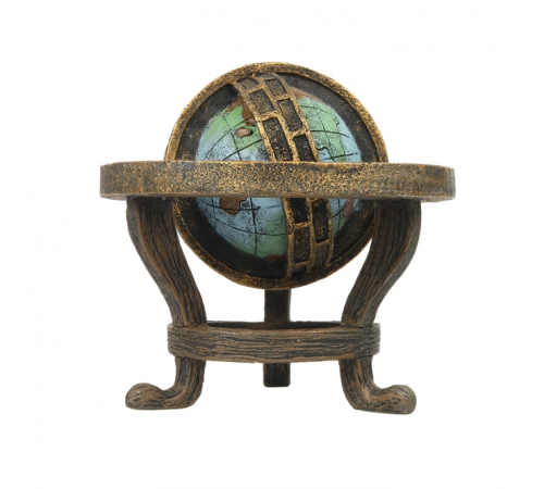 Aqua Della Aquariendekoration - Steampunk Globus