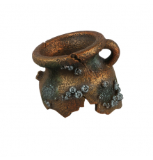 Aqua Della Aquariendekoration - Amphore gebrochener Krug - M - 16x13x13,8 cm