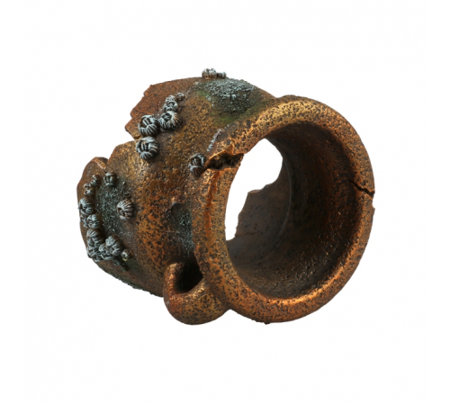 Aqua Della Aquariendekoration - Amphore gebrochener Krug - M - 16x13x13,8 cm