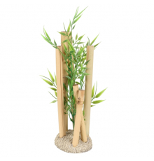 Aqua Della Aquariendekoration - Bambusornament - M - 10,5x8,5x19 cm