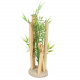 Aqua Della Aquariendekoration - Bambusornament - M - 10,5x8,5x19 cm