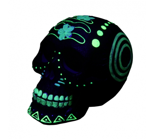 Aqua Della Aquariendekoration - Dia de los Muertos Totenkopf 4
