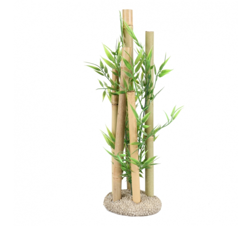 Aqua Della Aquariendekoration - Bambusornament - L - 10,5x8,5x26 cm