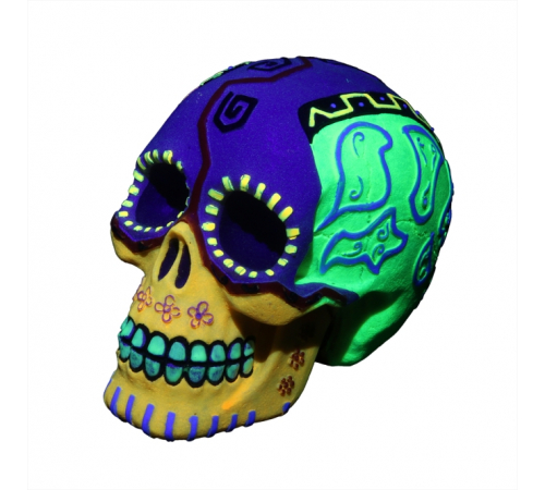 Aqua Della Aquariendekoration - Dia de los Muertos Totenkopf 3
