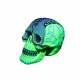 Aqua Della Aquariendekoration - Dia de los Muertos Totenkopf 2
