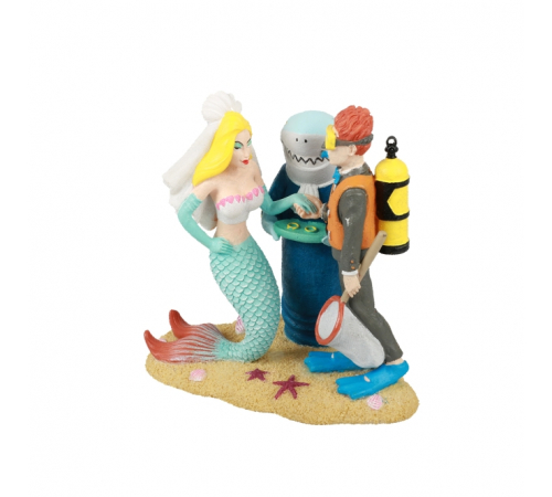 Aqua Della Aquariendekoration - Scuba Wedding