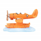 Aqua Della Aquariendekoration - Wasserflugzeug