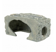 Aqua Della Aquariendekoration - Zucht-Höhle Felsen - Grau - S - 15x7x7 cm