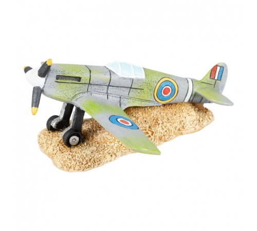 Aqua Della Aquariendekoration - Flugzeug Spitfire