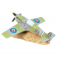 Aqua Della Aquariendekoration - Flugzeug Spitfire
