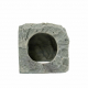 Aqua Della Aquariendekoration - Zucht-Höhle Felsen - Grau - S - 15x7x7 cm