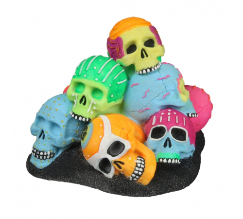 Aqua Della Aquariendekoration - Dia de los Muertos Totenkopfhaufen