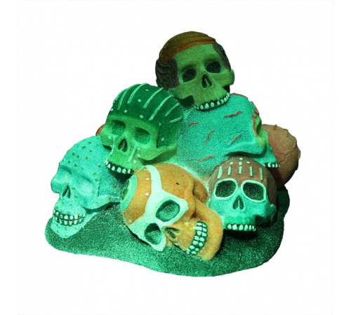 Aqua Della Aquariendekoration - Dia de los Muertos Totenkopfhaufen