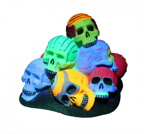 Aqua Della Aquariendekoration - Dia de los Muertos Totenkopfhaufen