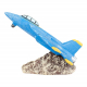 Aqua Della Aquariendekoration - Flugzeug Tomcat