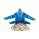 Aqua Della Aquariendekoration - Flugzeug Tomcat