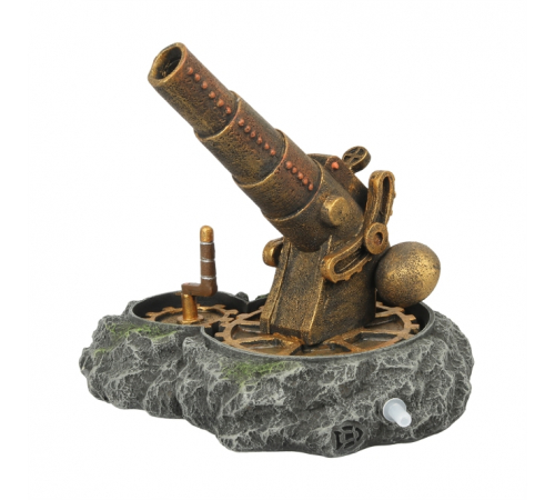 Aqua Della Aquariendekoration - Steampunk Canon Action Air