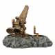 Aqua Della Aquariendekoration - Steampunk Canon Action Air