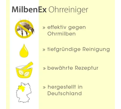 Repellent - cdVet MilbenEx Ohrreiniger 20 ml