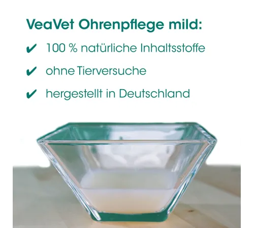 Засоби для догляду за вухами - cdVet VeaVet Ohrenpflege mild 20 ml