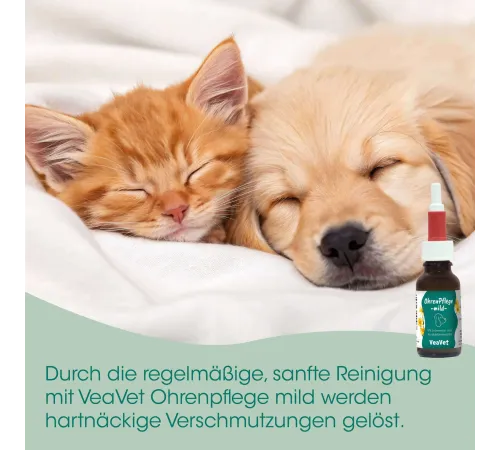 Засоби для догляду за вухами - cdVet VeaVet Ohrenpflege mild 20 ml