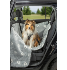 Trixie Auto-Schondecke - halb - grau/schwarz