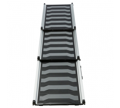 Trixie 3-fach Teleskop-Rampe, Aluminium/TPR