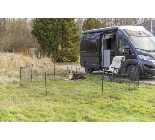 Trixie Mobiler Hundezaun 15 m × 80 cm