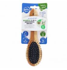 Duvoplus Bamboo 2-in-1 Pflegebürste - 20x6cm
