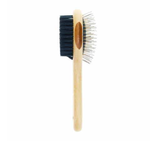 Duvoplus Bamboo 2-in-1 Pflegebürste - 20x6cm