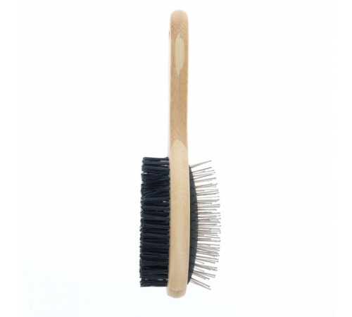 Duvoplus Bamboo 2-in-1 Pflegebürste - 23x7cm