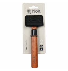 EBI Noir Japandi Slicker-Bürste - S - 18 x 6 x 3cm