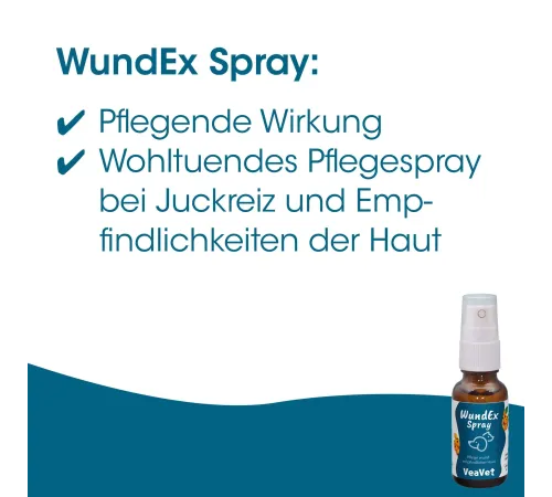 Pflegemittel für Tiere - cdVet VeaVet WundEx Spray 20 ml