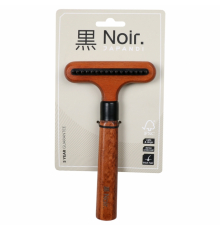 EBI Noir Japandi Entwirrungsharke mit rotierenden Zinken