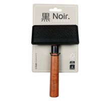 EBI Noir Japandi Slicker-Bürste - L - 18,5 x 11,5 x 3cm