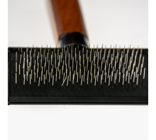 EBI Noir Japandi Slicker-Bürste - L - 18,5 x 11,5 x 3cm