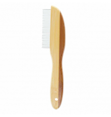 Duvoplus Bamboo Flohkamm für Hunde und Katzen