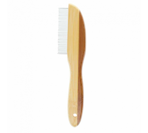 Duvoplus Bamboo Flohkamm für Hunde und Katzen