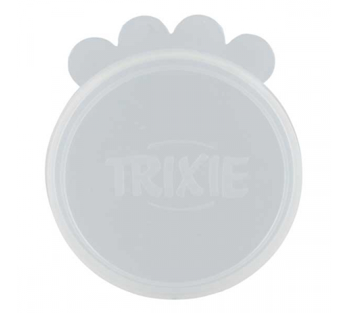 Trixie Dosendeckel aus Silikon - transparent - 7,6 cm