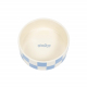 EBI Coockoo Futternapf Checkmate! - blau/weiß - 1150ml-18x18x7cm