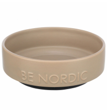 Trixie BE NORDIC Keramiknapf für Hunde - taupe/0,5l