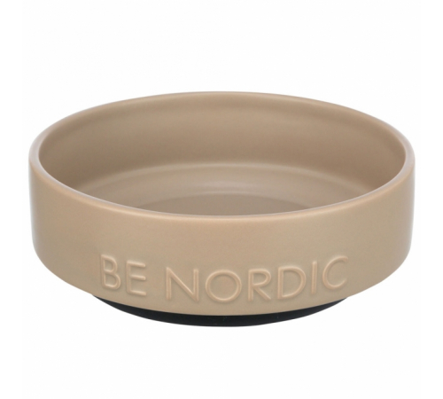 Trixie BE NORDIC Keramiknapf für Hunde - taupe/0,5l