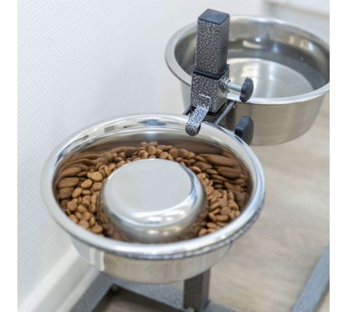 Trixie Slow Feeding Edelstahlnapf - 1,1 l/ø 21 cm