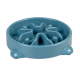 Duvoplus Anti-Schlingnapf - petrolblau - 700ml / 25,5x25,5x5cm