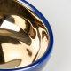 Duvoplus Futternapf Stone Obliq - blau/gold - 150ml - 13x13,5x7cm